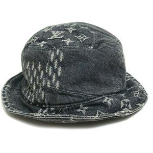 LOUIS VUITTON MP3242 NIGO Collaboration Bone Denim Lv Made Hat 2022SS  Hatcotton Men's